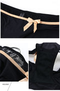 Intimates Lace Bow Lingerie Half Cup Underwear Set