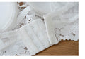 Hollow Brassiere Gather Sexy Bra Embroidery Lace Lingerie Set