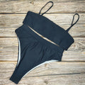 Sexy High Waist Bikini Set Swimsuit Popular