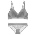 Sexy Embroidery Lace Underwear Sets High Quality Bra Set 3/4 Cup