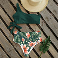New One Shoulder Swimwear High Waist Suits