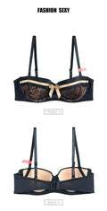 CINOON 2019 NEW Lace Bow Lingerie Set 1/2 Cup
