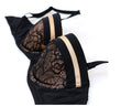 Intimates Lace Bow Lingerie Half Cup Underwear Set