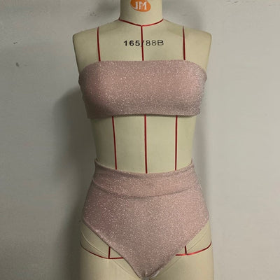 In-X Pink high waist bikini 2020